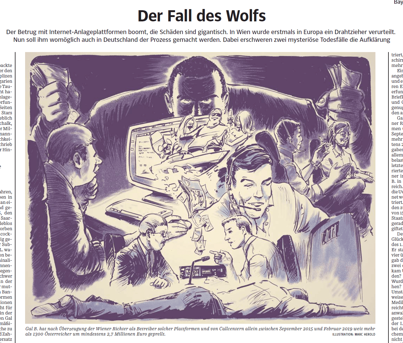 SZ Der Fall des Wolfes Gal Barak