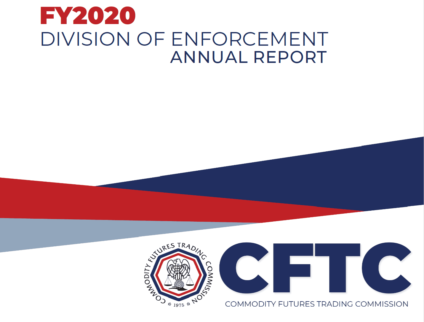 CFTC publishes Enforcement division report 2020
