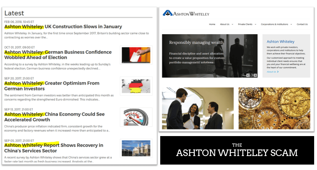 The Ashton Whiteley Investment Scam