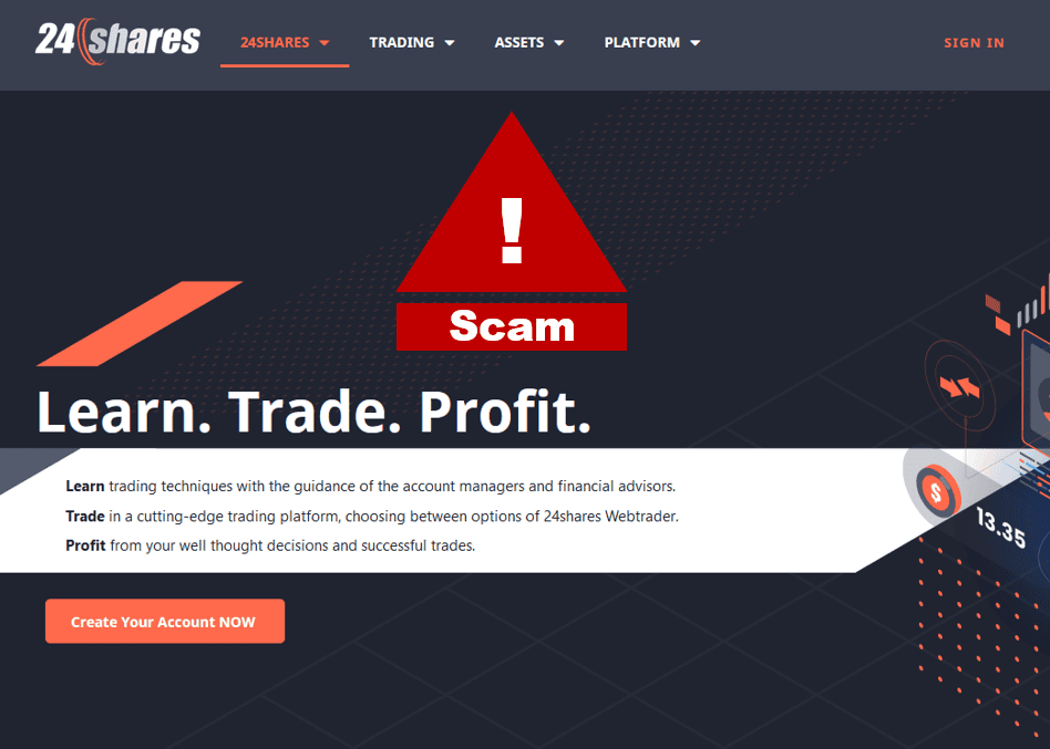 BaFin warns against 24shares