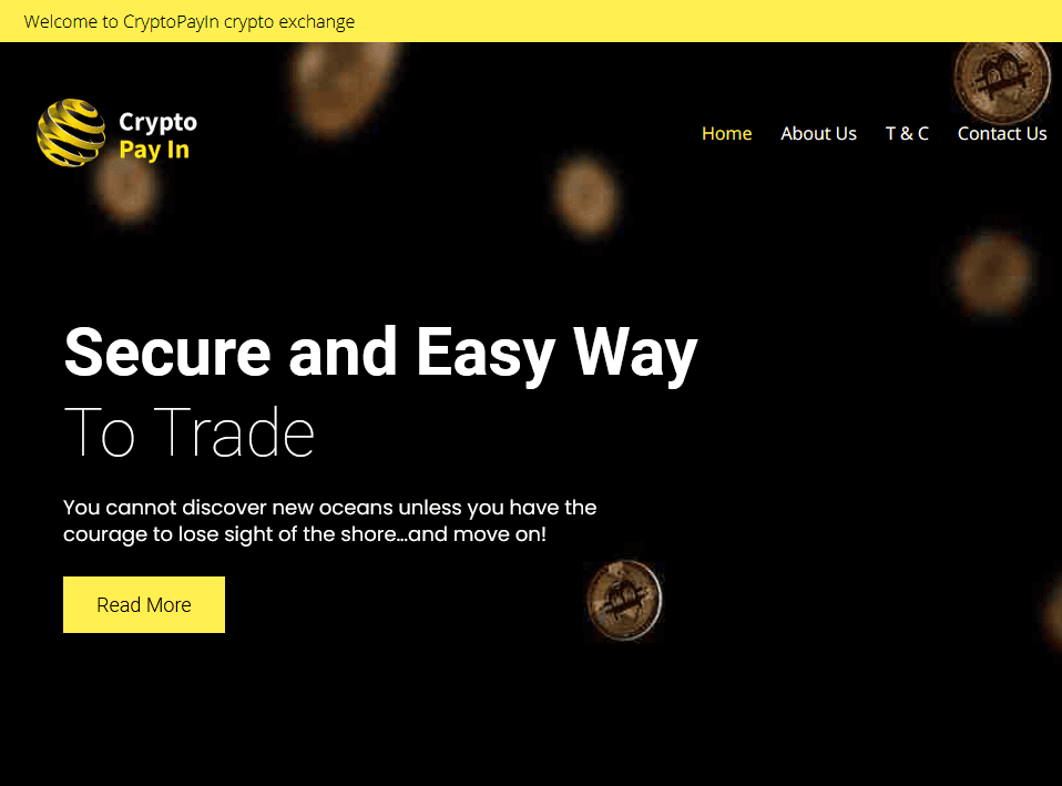 CryptoPayin facilitates broker scams