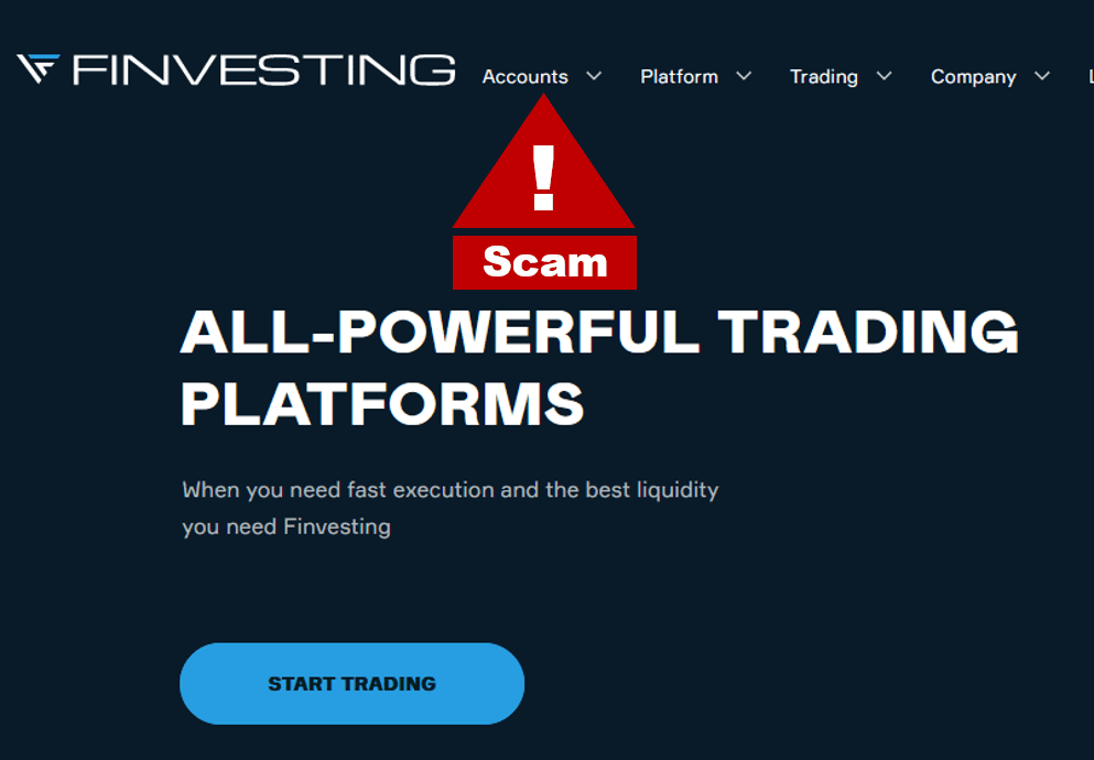Finvesting broker scam