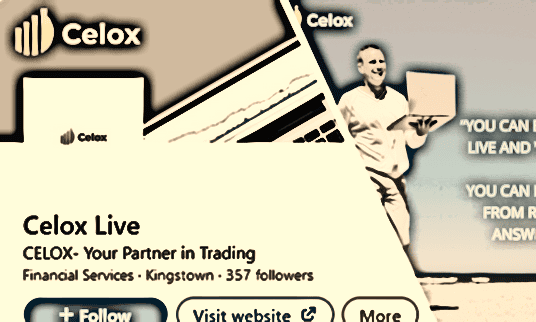 Celox broker scam on social media