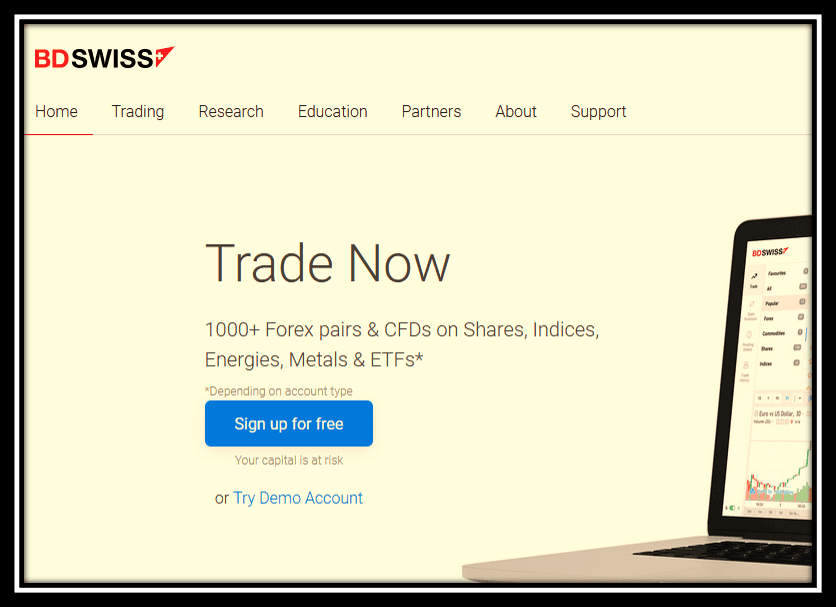 FCA bans BDSwiss Group