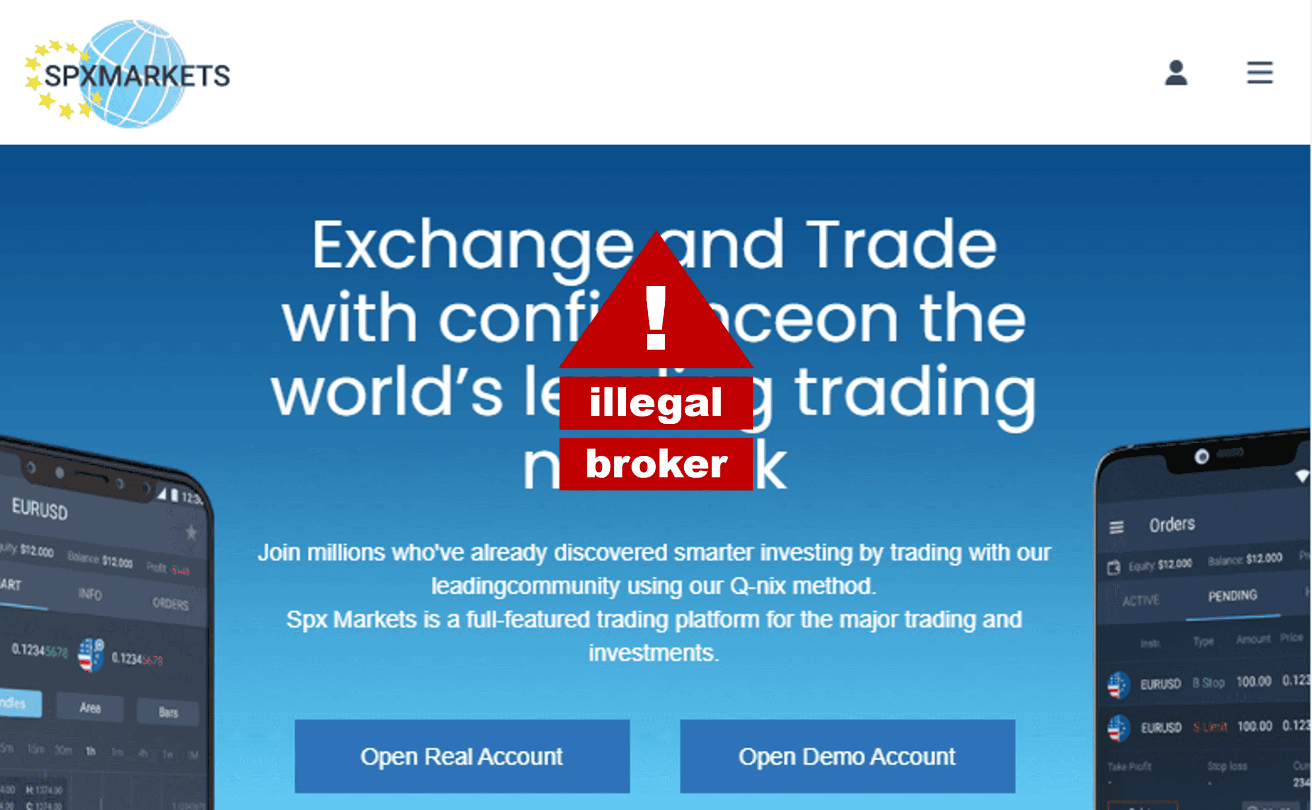 FCA warns against SPXmarkets broker