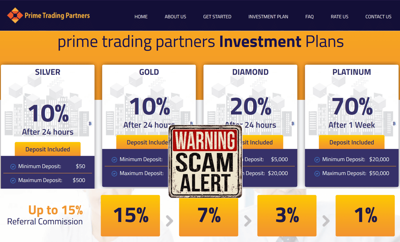 Attention - do not fall for the Prime Trading Partners crypto scam