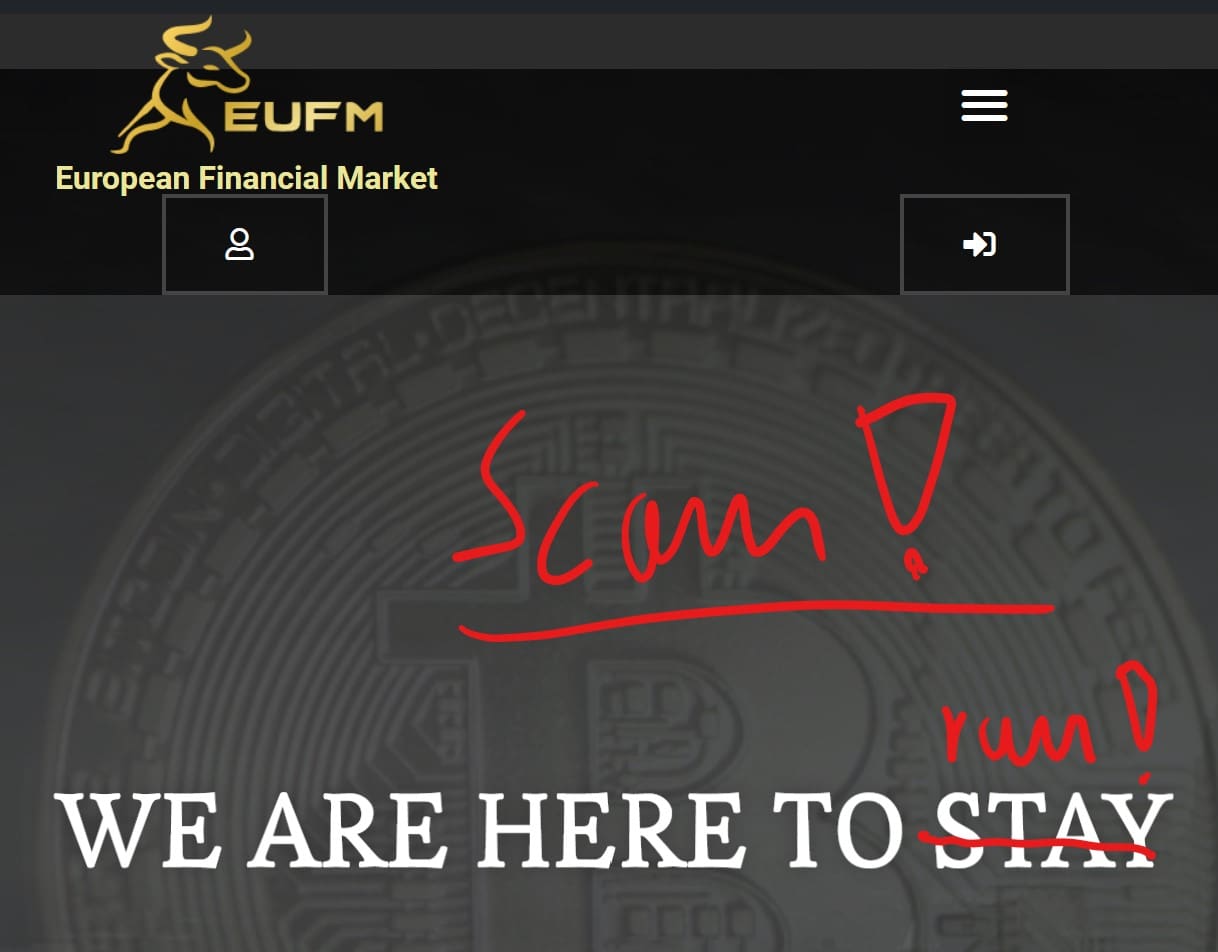 warning against EUFM broker scam