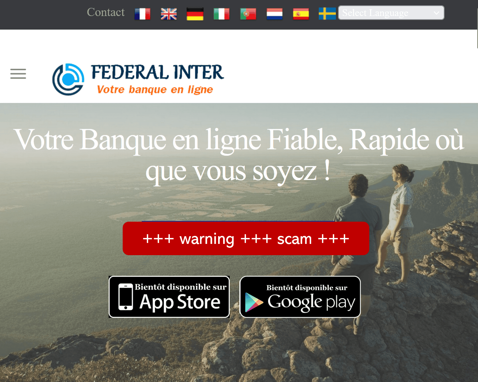 Maltese MFSA warns against Federal Inter scam