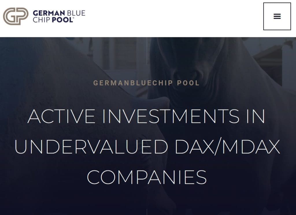 BDSwiss and its GermanBlueChip Pool