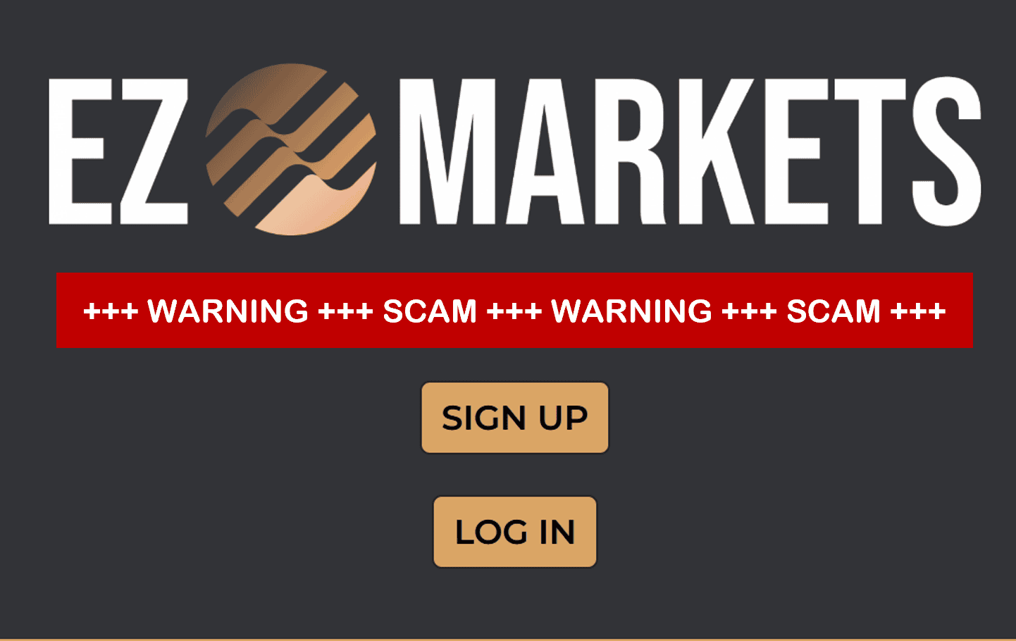Investor warning against EZMarkets broker scam