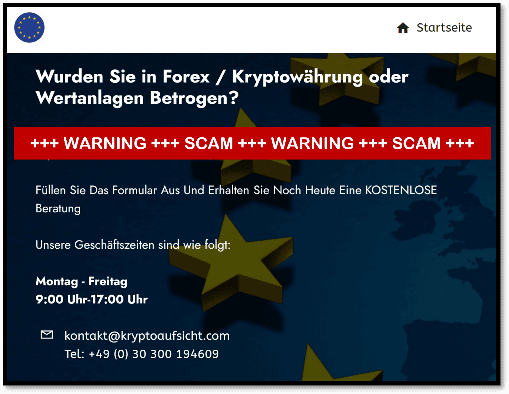 FinTelegram warns against fake regulators and fund recovery scams