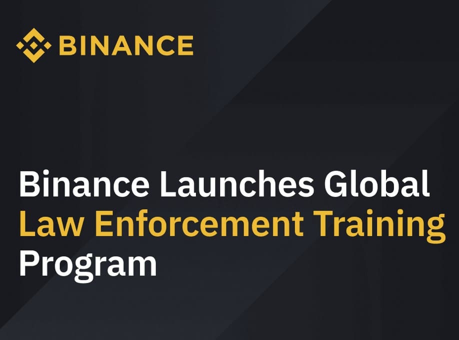 Binance announced a global law enforcement training program