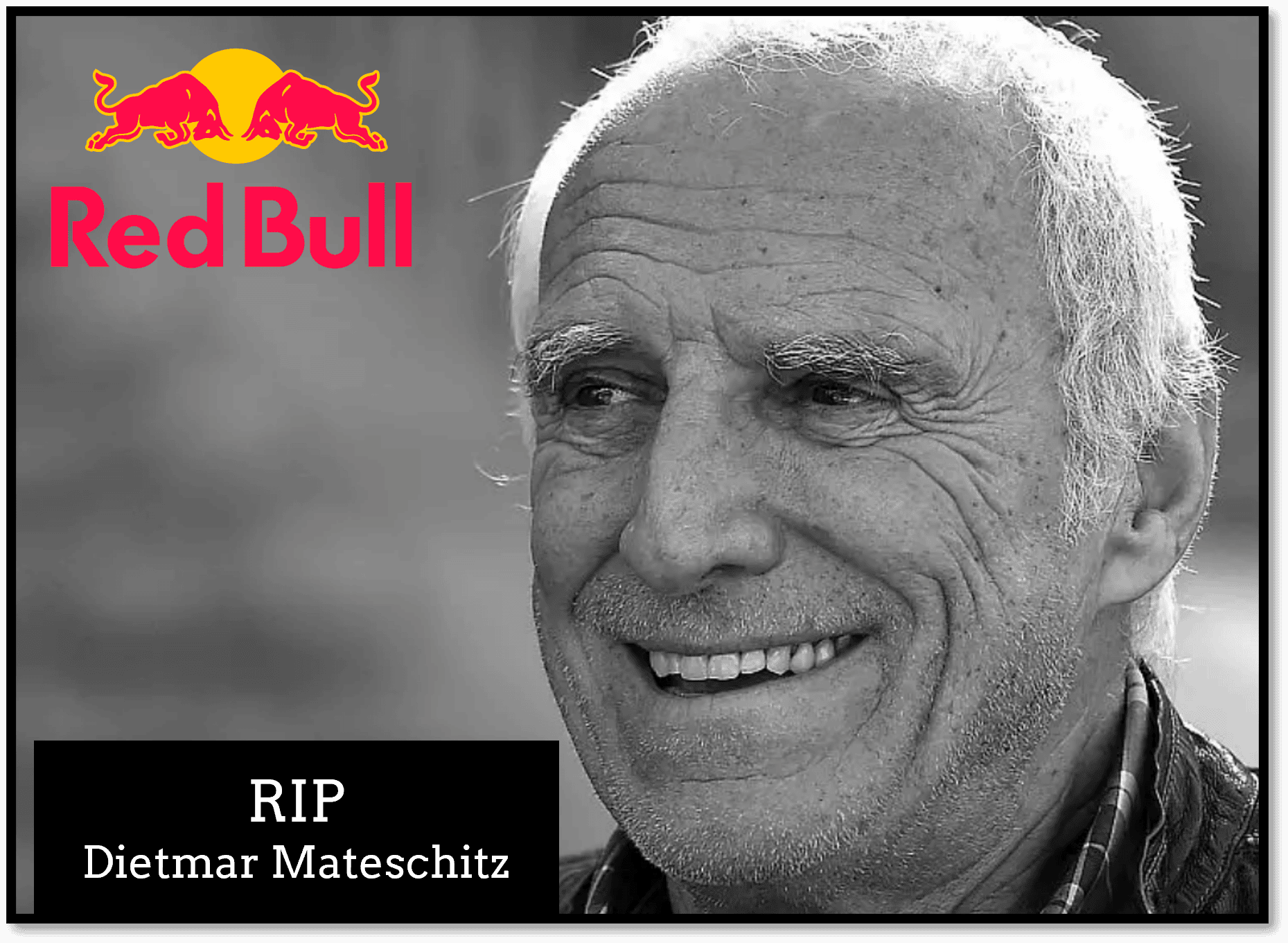 RIP Dietmar Mateschitz Red Bull Boss