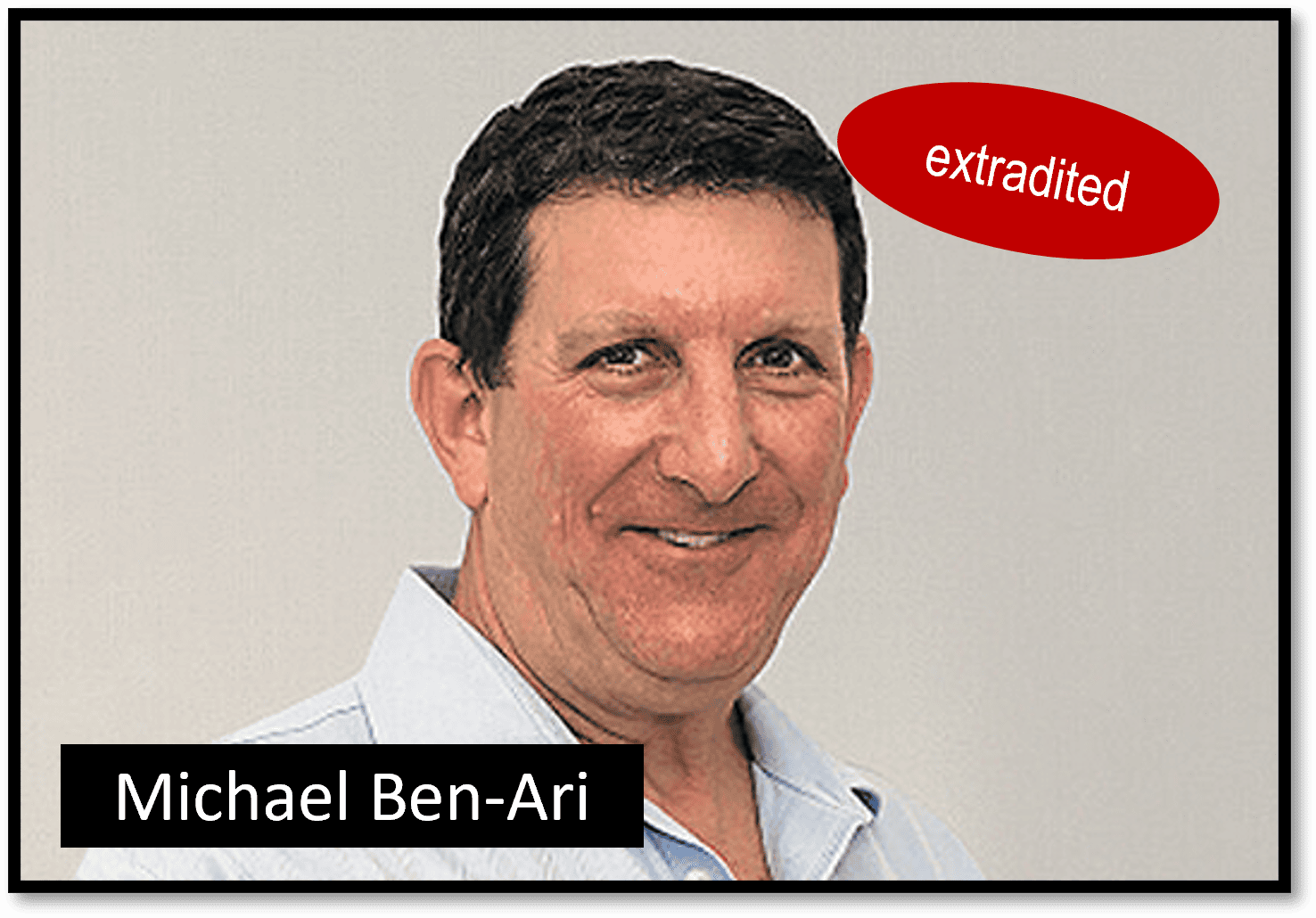 Michael Ben-Ari extradited to Israel