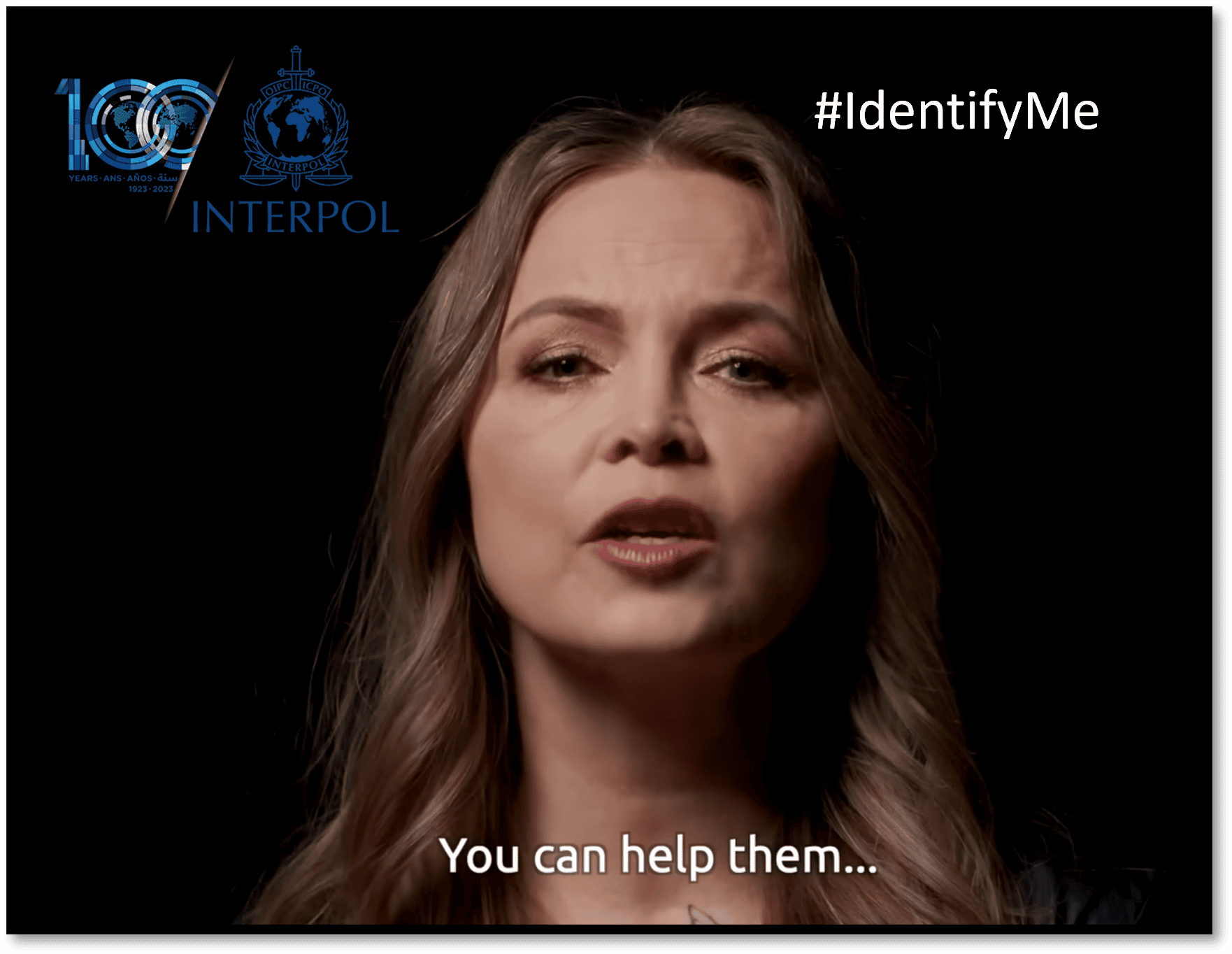 Interpol campaign identifyme