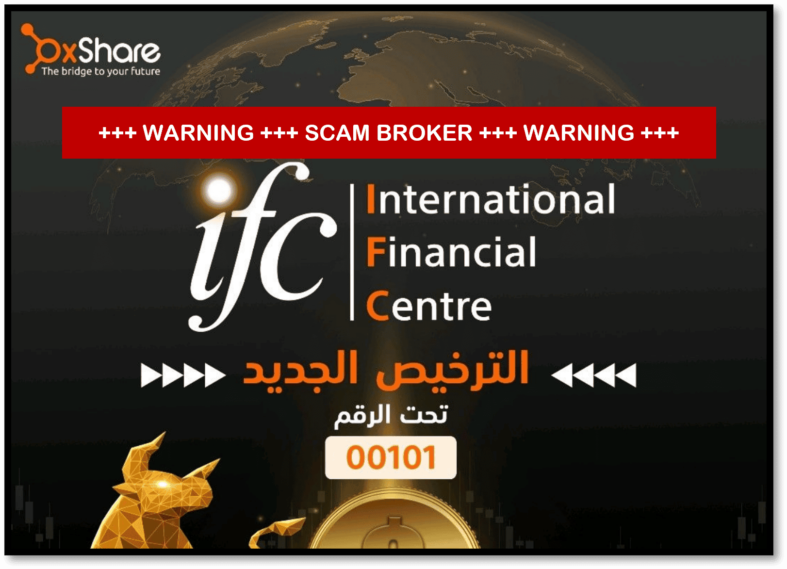 urgent warning aginst OXShare broker scam