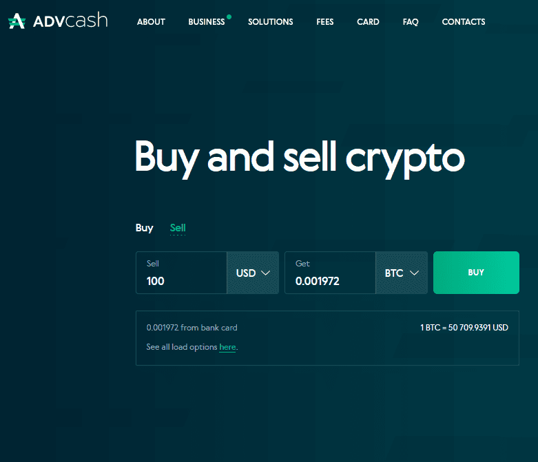 Advcash and Binance
